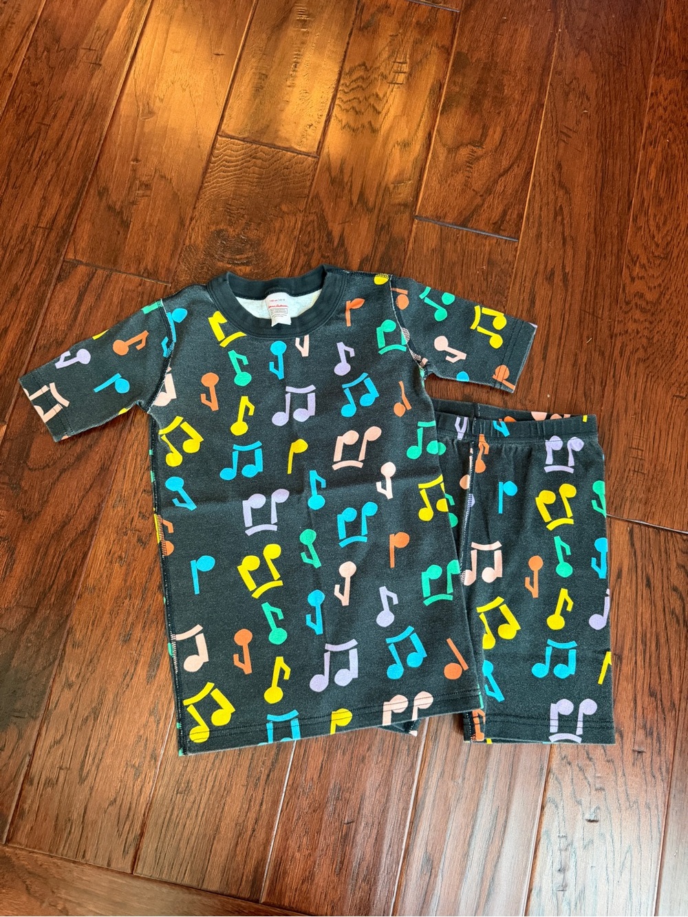 Kids Music Note Pajama Set